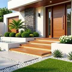 200 Trendy Modern Home Garden Design Ideas 2026 | Garden Fence & Front yard Landscaping Ideas P3