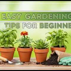 Easy Gardening Tips for Beginners