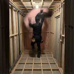 Hidden Backyard Entrance Transforms Into Underground Survival Room