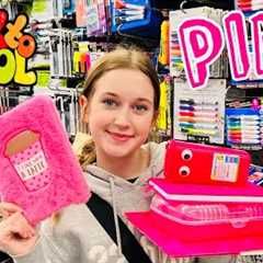 Just PINK Back to School Supplies! Sisters and Family