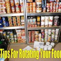 Prepper Tips For Rotating Your Food Storage!