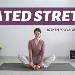 10 min Seated Stretch | Relaxing Yoga Practice Without Mat | Full Body Stretch