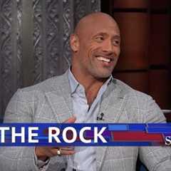 Dwayne Johnson And Stephen Drink Tequila, Compare Eyebrows