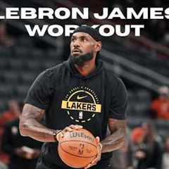 LeBron James Basketball Workout Raw Clips!