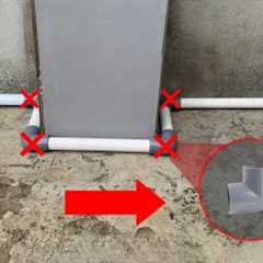 Big Mistake That New Plumbers Often Make! Secret Tip For Setup Pipes Close To The Wall |Easy to do