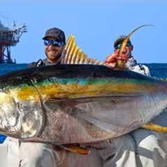 500 Pounds of Tuna in 1 Hour (Catch Clean & Cook)