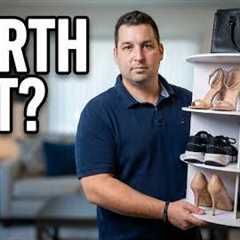 I Tested the SpaceAid Rotating Shoe Rack - Here's What I Found