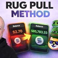Rug Pull On Solana :  Launch Meme Coin Rug Pull Full 2026 Method