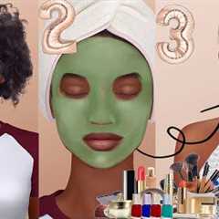 Asmr skin care routine for acne-prone sensitive skin animation