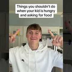 What NOT to do when your toddler is hungry #parenting #relatable