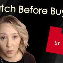 Watch This Before Buying a Home in Utah (First-Time Buyer Guide)
