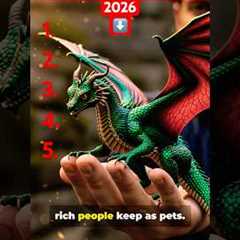 TOP 5 RAREST Exotic Pets Of 2026 #pets #animals