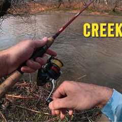 Creek Fishing: A Peaceful Morning in DIRTY Water!