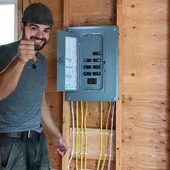 Off-Grid ELECTRIC | Wiring Our Tiny Cabin! | Ep. 9 | Little Lost Cabin