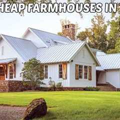 10 Dirt Cheap Farmhouses in Alabama with Land! 🏡 Hidden Real Estate Goldmines!
