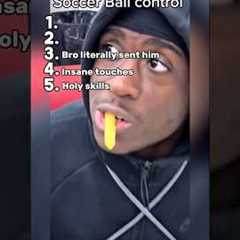 These soccer players really know how to control a ball #soccer