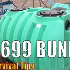 How To Create a Watertight Underground Bunker & Food Cache for $699