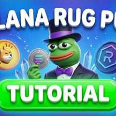 The Essence of Rug Pull : Launch Meme Coin Live Solana Strategy