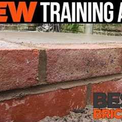 NEW TRAINING BASE for all bricklaying videos