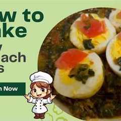 Kids Love This Spinach Egg Recipe 😍 | Quick Healthy Meal Simple , Tasty & Healthy Cooking|