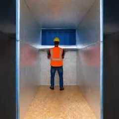 I Turned a Shipping Container into a Cozy Underground Living Room ⏱️ #bunker  #bunkerchallenge