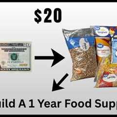 Turn $20 Into a REAL Emergency Survival Food Supply