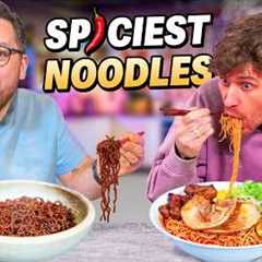 We Found Incredible Noodles… But They Kept Getting Hotter!