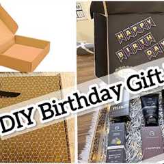 DIY Birthday Gift Box / Handmade Birthday gift Box from cardboard / Birthday Hamper / Birthday Craft