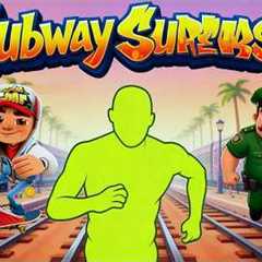 SUBWAY SURFERS RUN 2 🛹 4K HIGH QUALITY Immersive Interactive Warm Up | Viral Game Workout