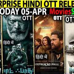 SURPRISE New Hindi OTT Release Today 5-APR l GreenLand2-Adalat-ThaiKizhavi-Sabdham-MoviesSeries