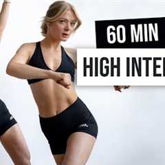 60 MIN INTENSE HIIT WORKOUT - (Advanced), No Equipment, No Repeats, You Vs You!