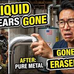 $1 Liquid KILLS ALL Clogged Pipes. PERMANENTLY. No Plumber. No Snake. BURIED Since 1943