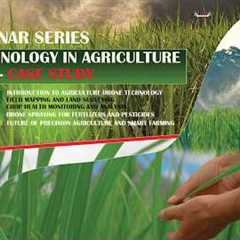 Drone Technology in Agriculture | Sugarcane Case Study |  Webinar 🌱
