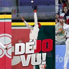 WHAT. A. GAME. Jo Adell robs THREE HOME RUNS against the Mariners! 🤯🙅