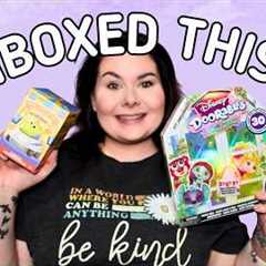 DISNEY DOORABLES MYSTERY BOXES UNBOXING (RARE FINDS!!)
