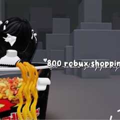 ⋅˚₊‧ ୨୧ ‧₊˚ ⋅ 800 robux shopping spree and a small q&a ᶻ 𝗓 𐰁 .ᐟ