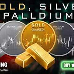 Gold, Silver & Palladium Intraday Price Update | Targets & Key Levels in Elliott Wave