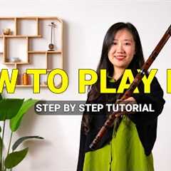 Learn to Play the Dizi – Tutorial by Wang Yifan