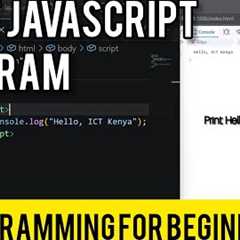 Programming for Beginners Pt 3 – Never Coded Before? Try This 2-Min JavaScript Tutorial