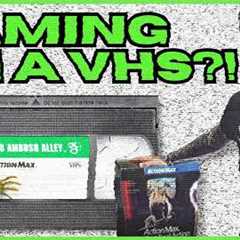 The Weird VHS Game Console You’ve Never Heard Of | Action Max History, Unboxing & Gameplay