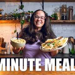 Realistic 15 MINUTE Vegan Meals that Kids Actually Love | Vegan and Vegetarian Meal Ideas