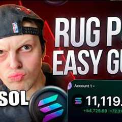 How to Launch a Meme Coin With Rug Pull On Solana | Live Trading (2026 Method)