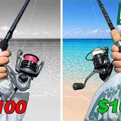 $100 Academy vs Dick’s Budget Fishing Challenge (Saltwater)