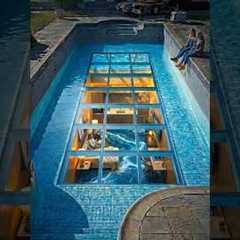 Girls Built a Royal Bunker Under a White House Pool! 😱💦