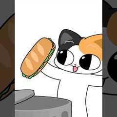 Stray cat in Block Blast