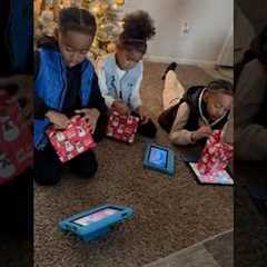 Our PARENTS got us THESE FOR CHRISTMAS 😱 #iClever #iCleverHeadphones #Christmas #shorts #CoolKids