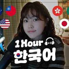 【1hour Podcast】 해외여행 ✈️ (feat. 새 머리...💇‍♀️) | 1시간 한국어 듣기 팟캐스트