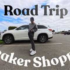Sneaker Shopping on a road trip.