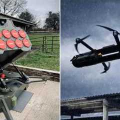 Drone Swarm Launcher?! HAL10 ⚡ #military #drone #wartech #defense #technology