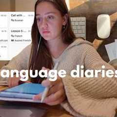 days in my life studying 3 languages (& making a new study plan) ⭐️ spanish, french, russian